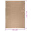 Rug ZIZUR Jute Look Indoor and Outdoor-1405031205