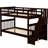 Twintwin Bunk Bed With Storage, Shade, Decorating Bedroom And Dorm Colored Stairway Storage Security Measures For
