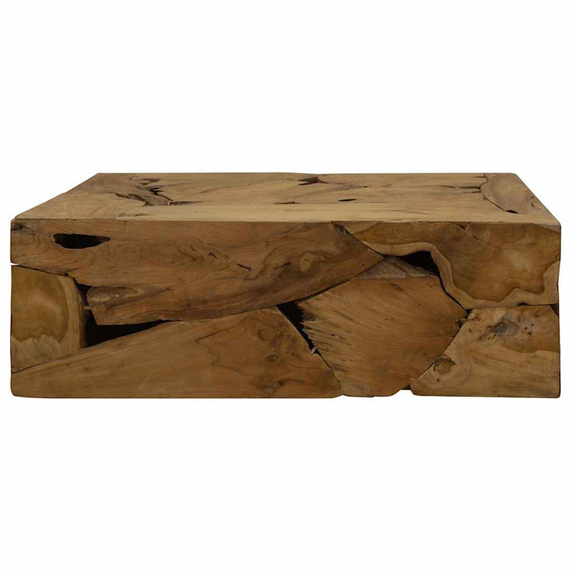 Moriaty Solid Wood Block Coffee Table