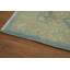 Tapis bleu antique antique 8 x 12