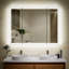 Miroir mural de salle de bain Liyah-107101779