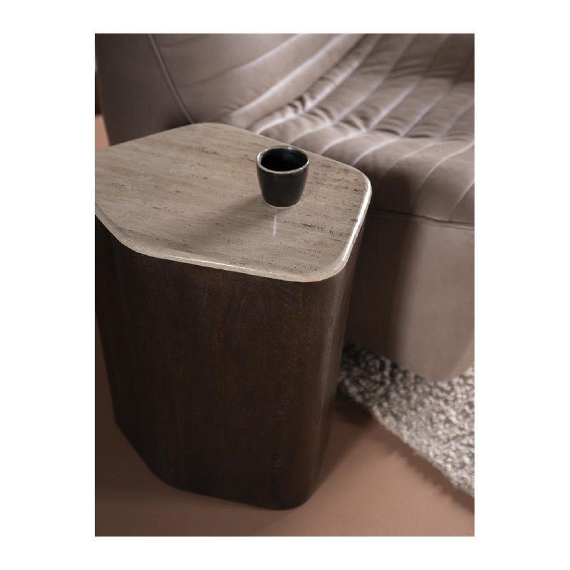 Stone End Table