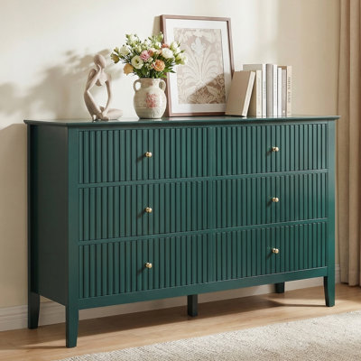 Philomena 6 Drawer 47'' W Double Dresser