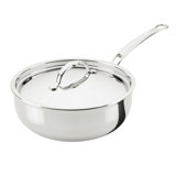 Probond® Luxe 3.5-quart Professional Clad Stainless Steel Essential Pan With Lid