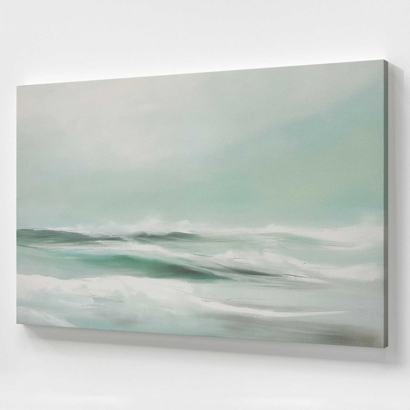 Impression sur toile Serene Swells II, H 48 po x l 72 po x P 1,25 po, Toile tendue, 1