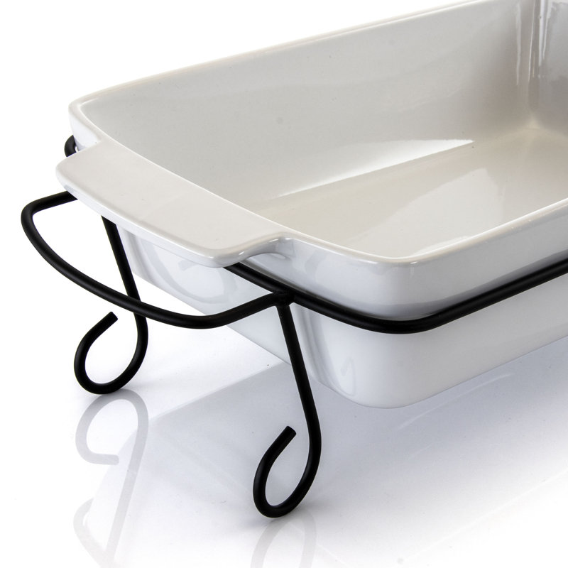 Gibson Elite Stoneware Rectangle Bakeware