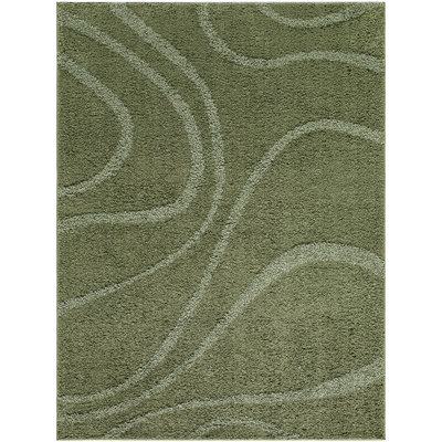 Rodos-Modern Soft Plush Pile Living Bedroom Rug