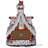 Kurt Adler 12-Inch Lighted Christmas Gingerbread House