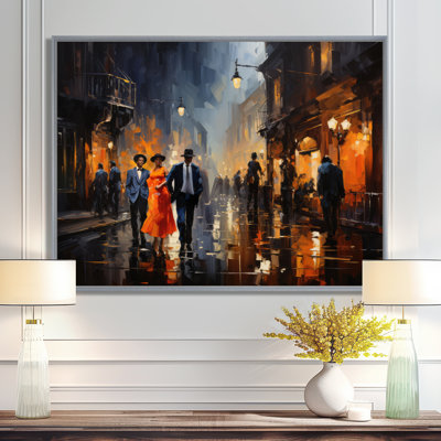 «Music In Harlems IV» - reproduction d'art sur toile