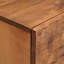 50cm W Solid Wood Bedside Table-1775990972