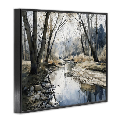 Serene Reflections at Autumn Creek Framed Giclee, design by Franklyn Gregory