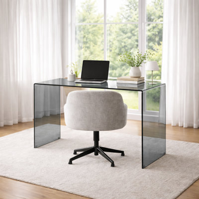 Adreanna Glass Writing Desk