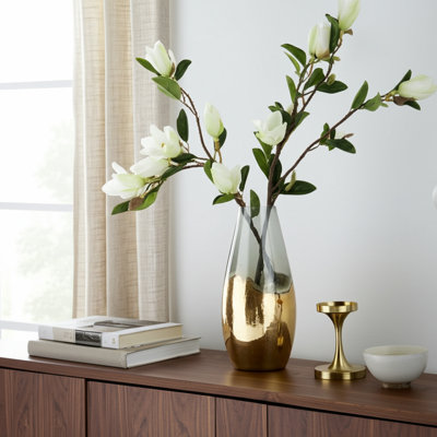 Modern Handcrafted Glass Vase with Sculptural Silhouette and Tapered Form Featuring Artisanal Texture and Sleek Contemporary Design for Decorative Accent and Stylish Interior Statement Decor Piece