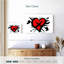 Hardie style cœur rouge style graffiti-107879676