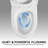 1.1/1.6 GPF Elongated Comfort Height Floor Mounted One-Piece Toilet, CUPC Certified, WaterSense Cetified, Ceramic, White Color, Soft Close Seat