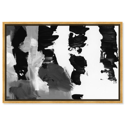 «Pronto Black and White», peinture sur toile