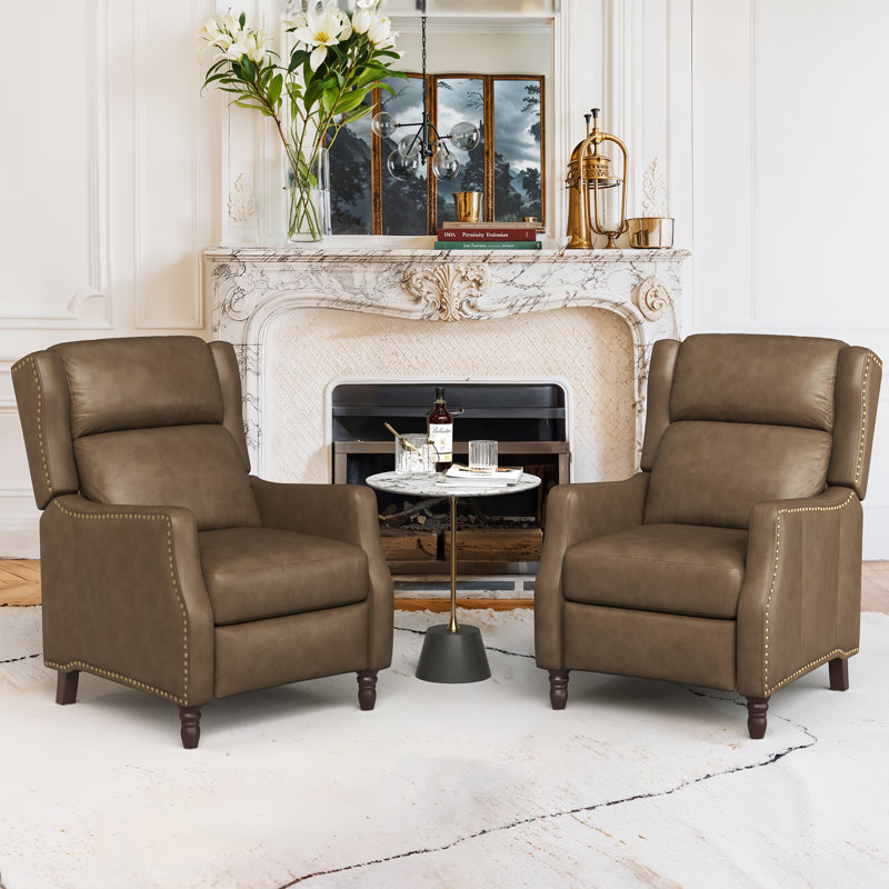 Fauteuil inclinable Doersten, Brun grisâtre