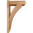 5 1/2"W x 18"D x 30"H Thorton Smooth Craftsman Outlooker, Western Red Cedar-106952027-31652139