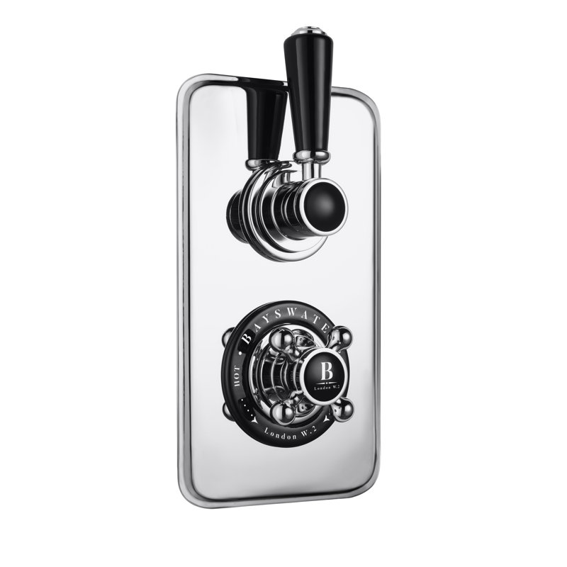 Double Concealed Thermostatic Shower Valve