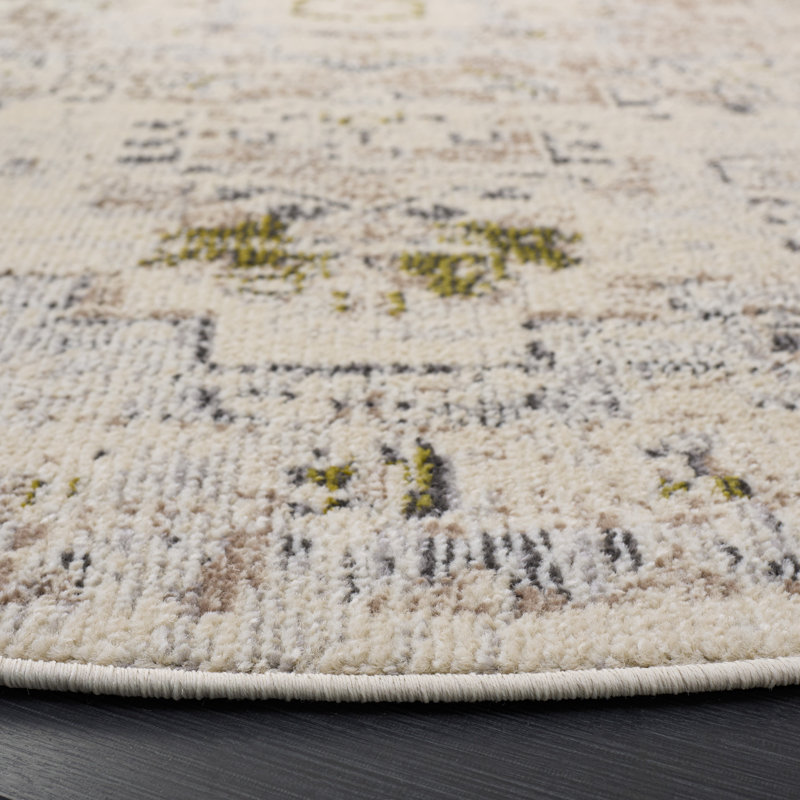 Madison 473 Performance Oriental Rug, Round 6'7"