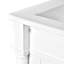 Meuble-lavabo l 18 po x P 16 po avec comptoir en céramique blanche et lavabo blanc-576039653