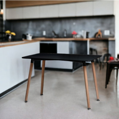 Waris Beech Solid Wood Dining Table