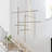 Hamilton 10-Light Modern Chandelier High Ceiling Large Long Pendant for Stairs Hallway Living Room with Remote Control