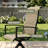 4-Person Round Patio Dining Set With 360°Swivel Padded Textilene Chairs-2007265365