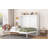 Queen Size Murphy Bed Wall Bed,White