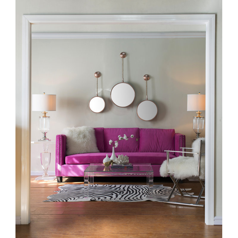 Byrne Metal Wall Mirror, Small