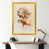 Gold Picture Framed Canvas