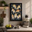 Seven Tabby Cats Japandi - Wrapped Canvas-639861105-639861114