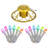 Home Heritage Rotating Christmas Tree Stand w/ Twinkly App Controlled RGB Lights