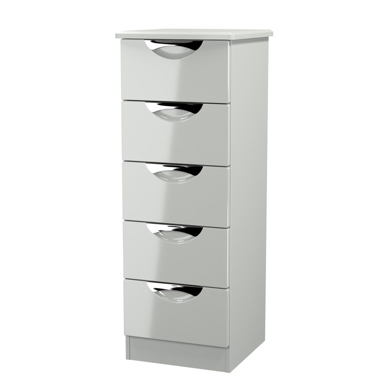 Rutilio 40cm W Manufactured Wood Bedside Table
