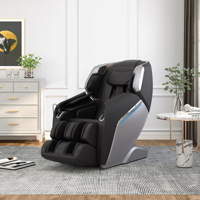 Faux Leather Heated Massage Chair