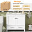 Meuble-lavabo 36 po avec lavabo en céramique-1256967483