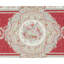 Hand-Knotted High-Quality Red and Beige Area Rug