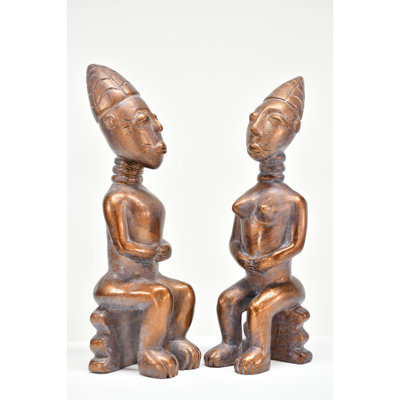 Ensemble de 2 couple d'art africain