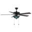 Ventilateur de plafond 52 po en bronze huilé avec télécommande Magna Carta