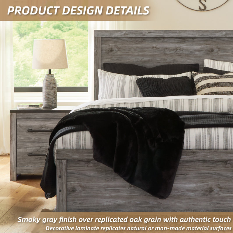 Katyra Panel Bed, Queen