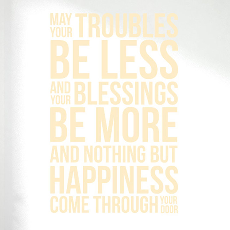 Wall Decal, Medium, Beige