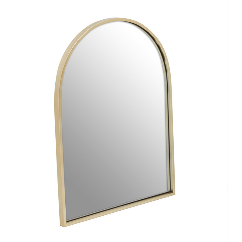 Lipson Metal Flat Wall Mirror, 80cm H x 60cm W
