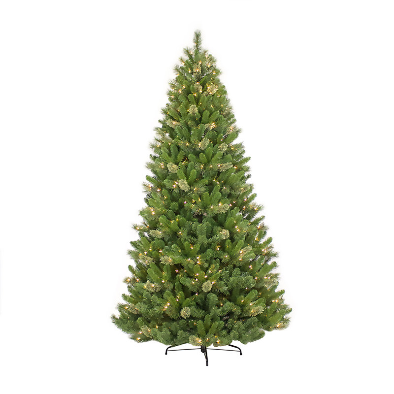 90' Lighted Pine Christmas Tree