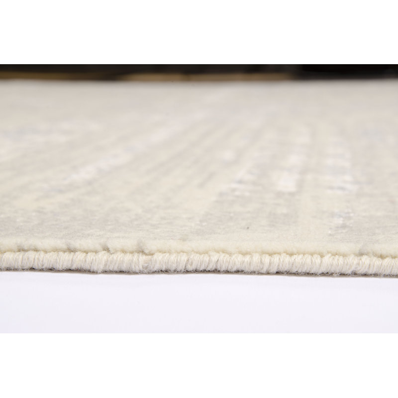 Bourgault Viscose Abstract Indoor Rug, Rectangle 3'5" x 5'5"