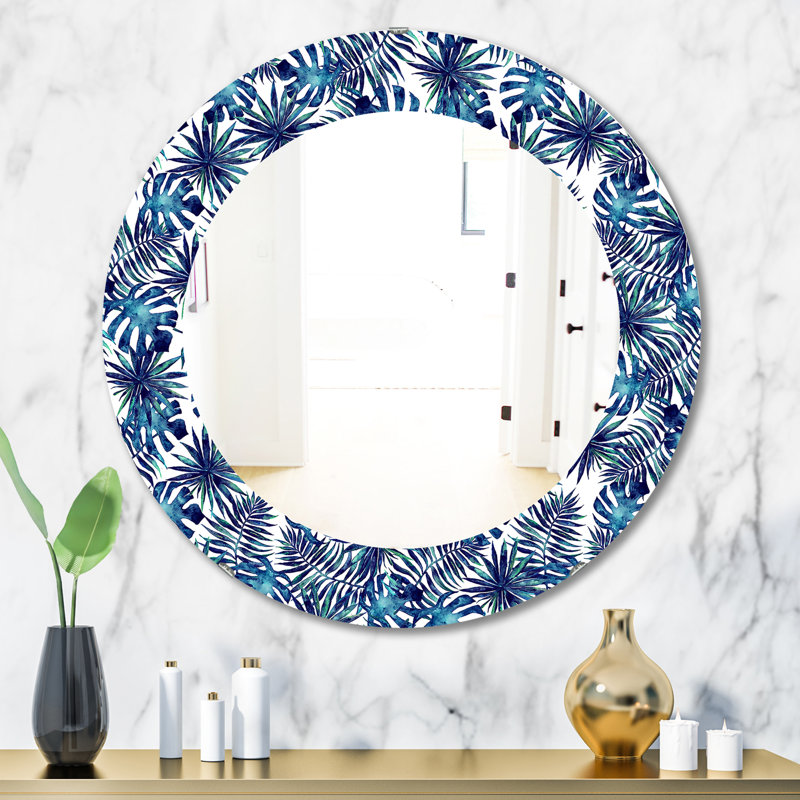 Miroir mural Tropical Mood 3, H 31,5 po x l po