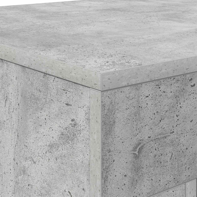 Coffee Table, Concrete Grey, Concrete Grey, Concrete Grey