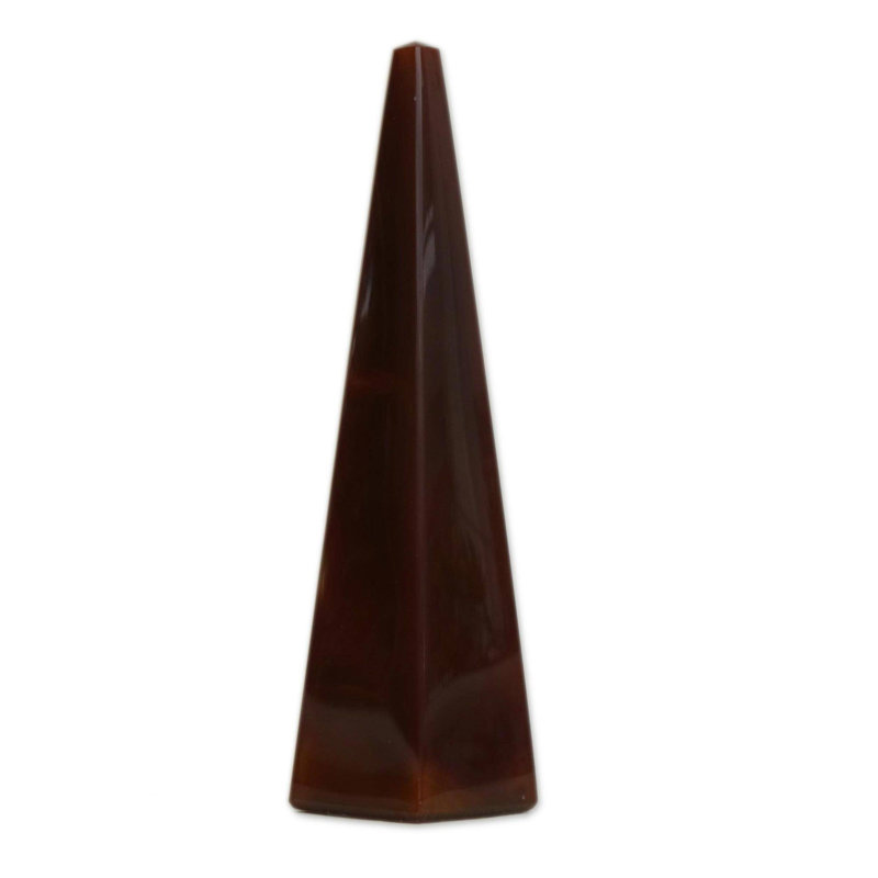 Sculpture gemme mystérieux obelisk agate Broadstairs