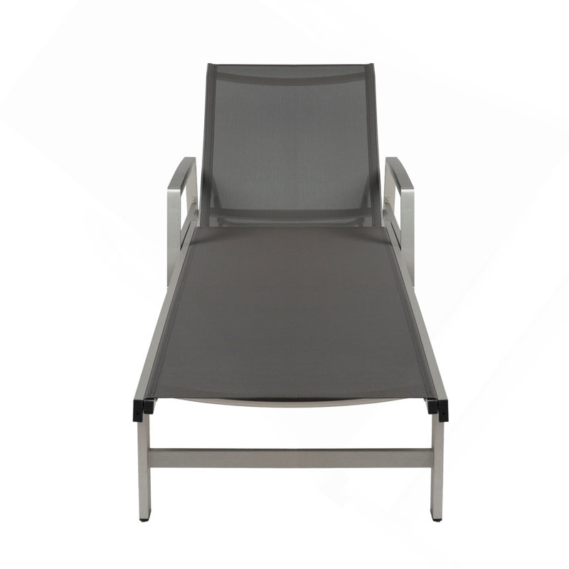 Chaise longue, Gris