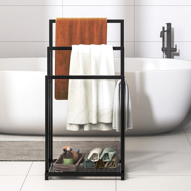 Porte-serviettes sur pied