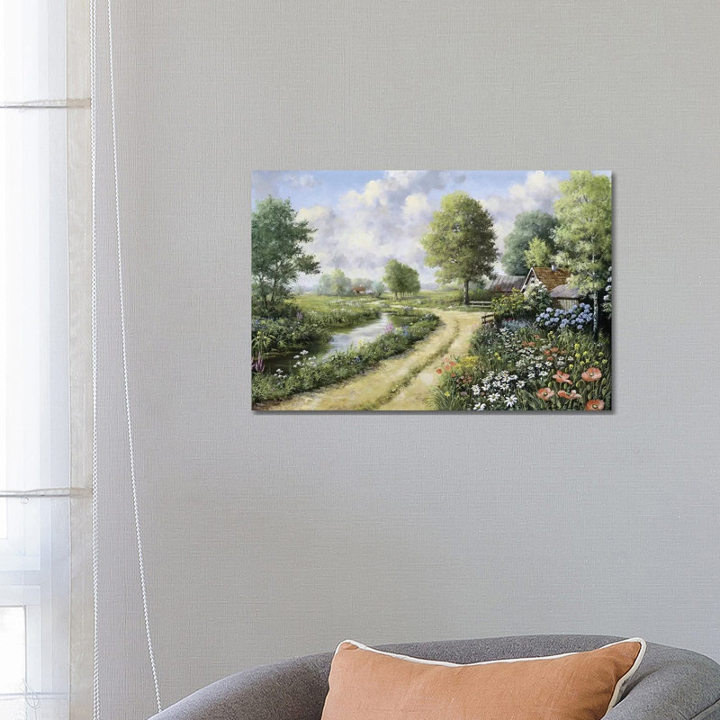 Almost Home by Peter Motz - Wrapped Canvas Painting, 66.04 cm H x 45.72 cm W x 1.91 cm D